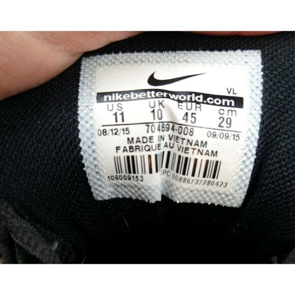 Nike Explorer CTRL Golf Men's 11 Gray Spikeless Lace Up Athletic Sneakers Shoes - Picture 8 of 10